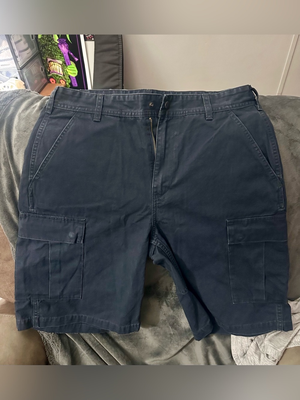 Supreme Cargo Shorts- Navy (Size 32) (SS26) (BRAND NEW)